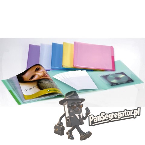 Album ofertowy TARIFOLD żołty A4 20koszulek 510104