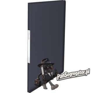 Album ofertowy na dokumenty A4 20 kieszeni VIVIDA czarny 623992 ESSELTE