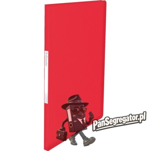 Album ofertowy na dokumenty A4 20 kieszeni VIVIDA czerwony 623991 ESSELTE