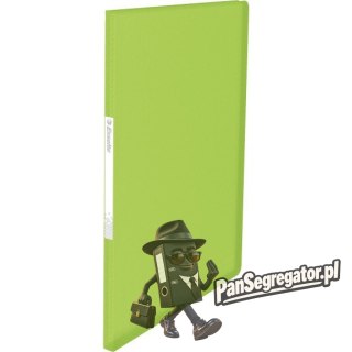 Album ofertowy na dokumenty A4 20 kieszeni VIVIDA zielony 623994 ESSELTE