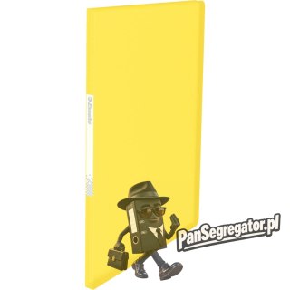 Album ofertowy na dokumenty A4 20 kieszeni VIVIDA żółty 623995 ESSELTE