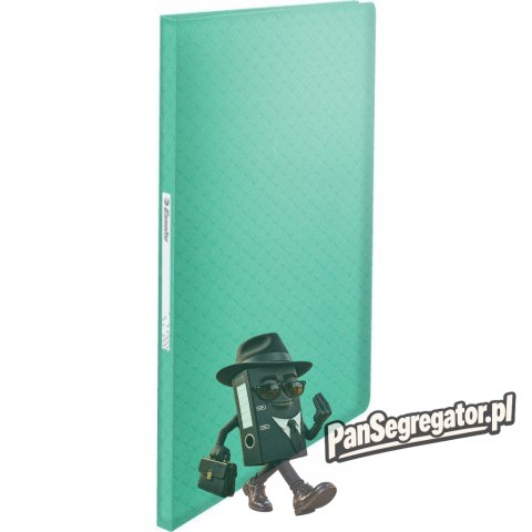 Album ofertowy na dokumenty A4 60 kieszeni Colour`Breeze zielony 626233 ESSELTE