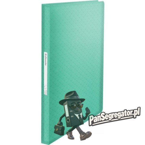 Album ofertowy na dokumenty A4 80 kieszeni Colour`Breeze zielony 626238 ESSELTE