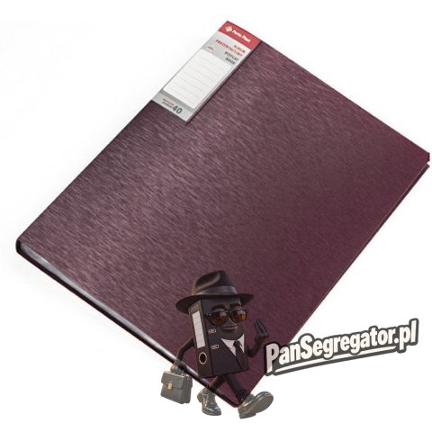 Album prezentacyjny 40 kieszeni bordowy SIMPLE 0410-0056-10 Panta Plast