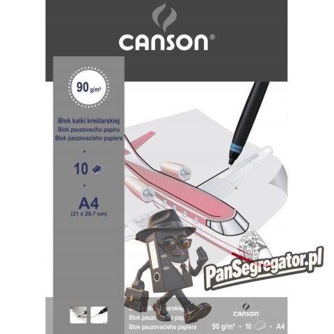 Kalka kreślarska A3 90g 10ark. 200005505 CANSON
