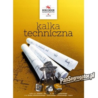 Kalka kreślarska teczniczna A3 90g. 20 arkuszy KAL-DA392A KOH-I-NOOR