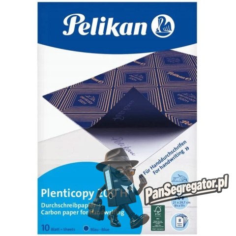 Kalka ołówkowa A4 10ark. 200H niebieska 100401561 PELIKAN