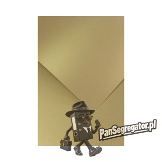 Karton ozdobny A4 MILLENIUM złoty 250g. (20ark.) 200776 Galeria Papieru