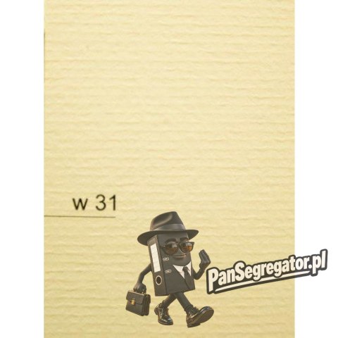 Karton wizytówkowy A4 220g KRESKA (10 arkuszy) W31 piórko krem