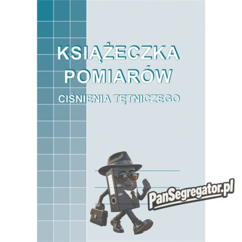 M-910-5 Książeczka pomiaru ciśnienia tętniczego Michalczyk i Prokop
