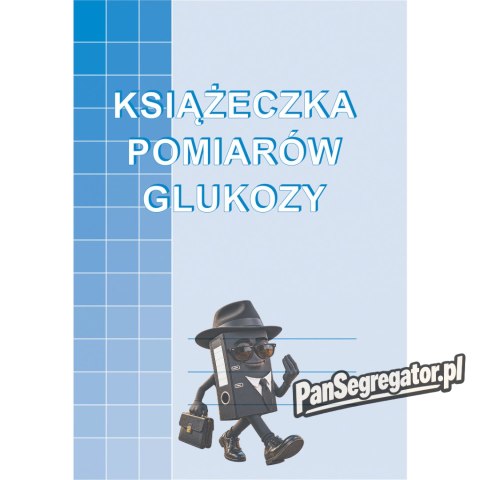 M-915-5 Książeczka pomiarów glukozy Michalczyk i Prokop