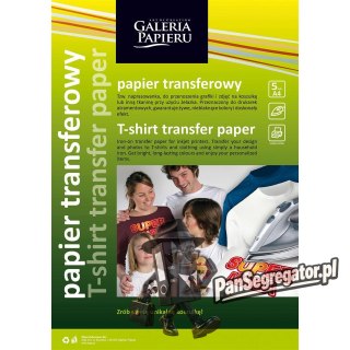 Papier A4 5ark 260605 transf.do tkanin ciemny ARGO