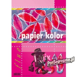 Papier A4 FLUO mix 250ark 5kol KRESKA
