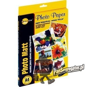 Papier foto YELLOW ONE A4 190g A50 matowy (4M190) 150-1180