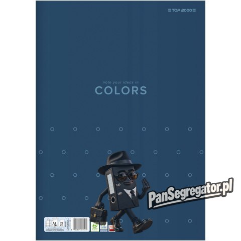 Papier kancelaryjny COLORS A3 100K kratka 400169246 TOP 2000