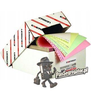 Papier komputerowy C240-4 240412C0N0red 450składek EMERSON