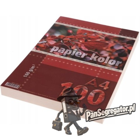 Papier ksero A4 160g KRESKA waniliowy 100ark
