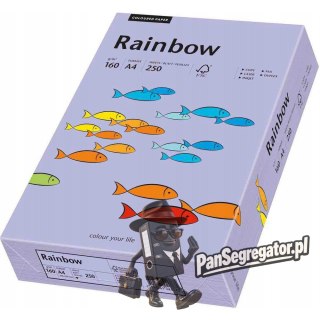 Papier ksero A4 160g RAINBOW R60 fiolet 250ark 88042571