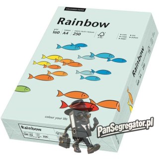 Papier ksero A4 160g RAINBOW R82 jasny niebieski 88042703
