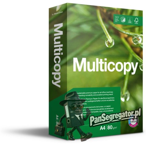 Papier ksero A4 80g (5ryz) MULTICOPY klasa białości A