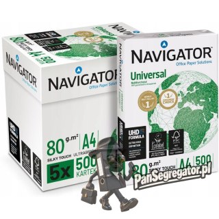 Papier ksero A4 80g (5ryz) NAVIGATOR UNIVERSAL klasa A+ premium