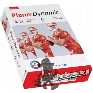 Papier ksero A4 80g (5ryz) PLANO DYNAMIC (kl.B białość 161) 88341365
