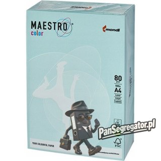 Papier ksero A4 80g MAESTRO COLOR BL29 jasny niebieski pastel pastel