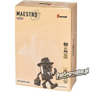 Papier ksero A4 80g MAESTRO COLOR CR20 pastel kremowy