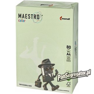 Papier ksero A4 80g MAESTRO COLOR GN27 pastel jasna zieleń