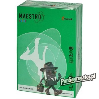 Papier ksero A4 80g MAESTRO COLOR MA42 Intensywny zieleń wiosenna