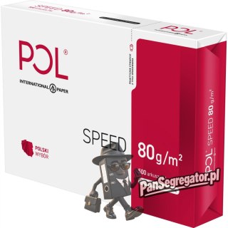 Papier ksero A4 80g POLSPEED (5 ryz) klasa C CIE 153 do drukarek i kopiarek