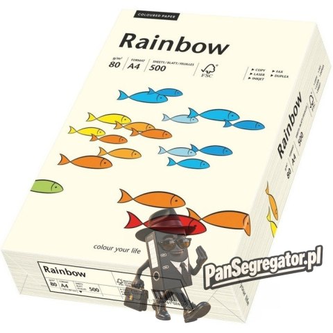 Papier ksero A4 80g RAINBOW R03 kremowy 88042249