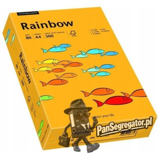 Papier ksero A4 80g RAINBOW R22 jasnopomarańczowy 88042409