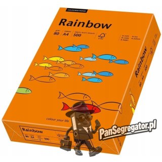 Papier ksero A4 80g RAINBOW R26 ciemnopomarańczowy 88042453