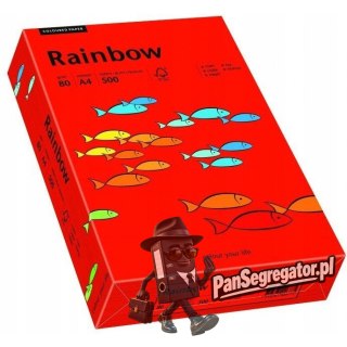 Papier ksero A4 80g RAINBOW R28 ciemny czerwony R28 88042475