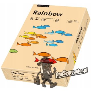 Papier ksero A4 80g RAINBOW R40 łosiosiowy 88042497