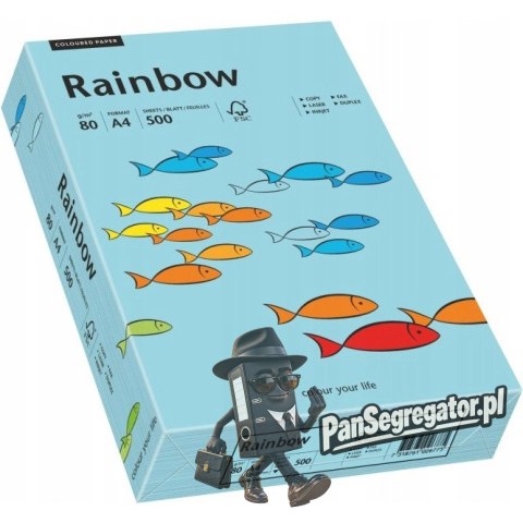Papier ksero A4 80g RAINBOW R84 morski 88042717