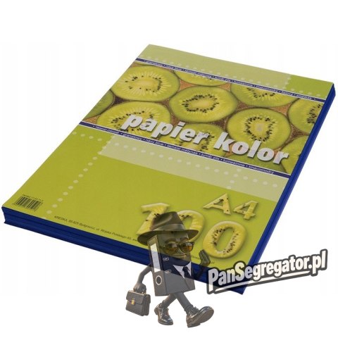 Papier ksero A4 KRESKA granat 100ark