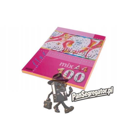 Papier ksero A4 KRESKA mix fluo 100ark