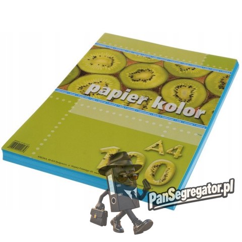 Papier ksero A4 KRESKA niebieski 100ark