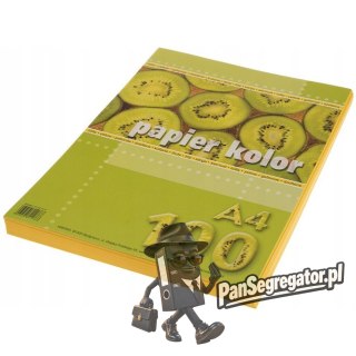 Papier ksero A4 żółty 100ark. KRESKA
