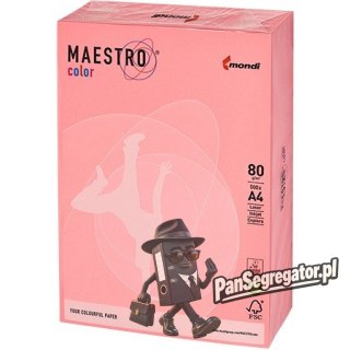 Papier ksero MAESTRO COLOR A4 80g OPI74 pastel flamingo