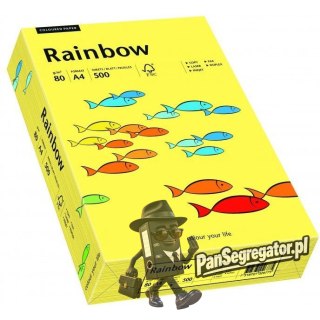 Papier ksero kolorowy A4 80g RAINBOW żółty R16 88042343