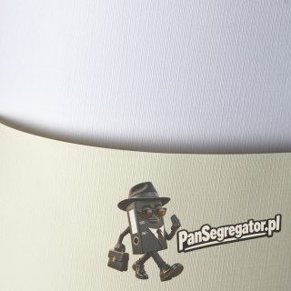 Papier ozdobny A4 Płótno biały 120g (50ark) 206101 Galeria Papieru