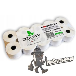 Rolki termiczne 28x30m 10szt. EMERSON rt02830wkff zdrowy paragon