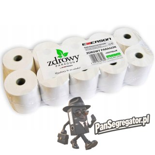 Rolki termiczne 57x40m 10szt. EMERSON rt05740wkff zdrowy paragon