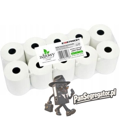 Rolki termiczne 57mmx10m (10szt) EMERSON rt05710wkff zdrowy paragon