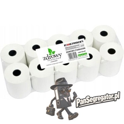 Rolki termiczne 57mmx30m (10szt) EMERSON rt05730wkff zdrowy paragon