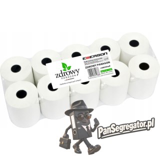 Rolki termiczne 80x30m 10szt. EMERSON rt08030wkff zdrowy paragon