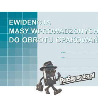 S-220-1 Ewidencja masy wprowadzonych do obrotu opakowań MICHALCZYK I PROKOP